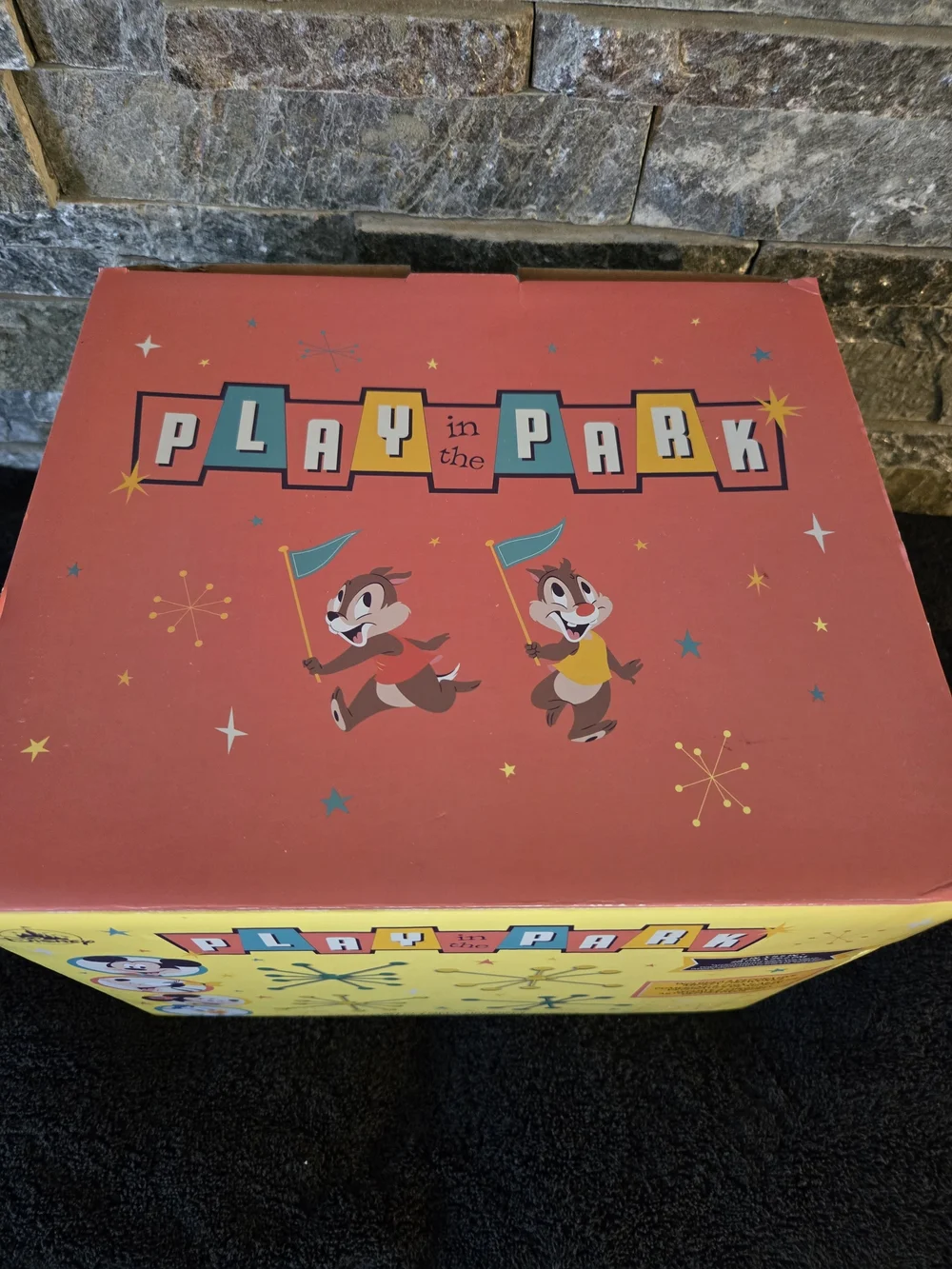 Rare!!! Disney Play in the Park Solid Metal Fireworks Hanging Wall Decor.